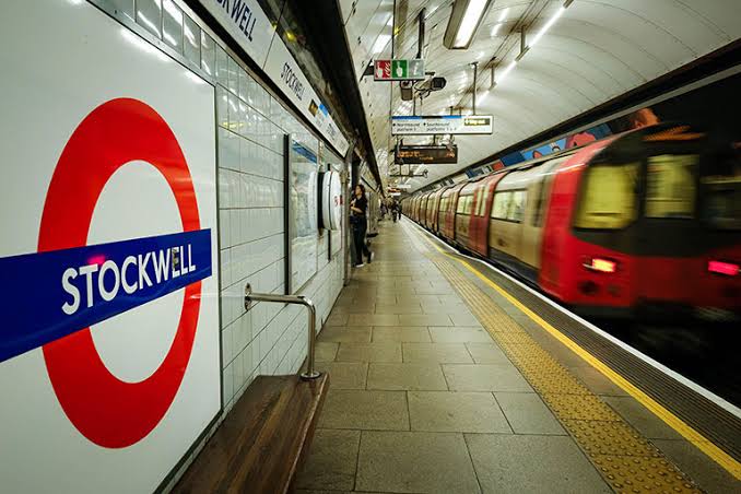 Stockwell Station in South West London SW9