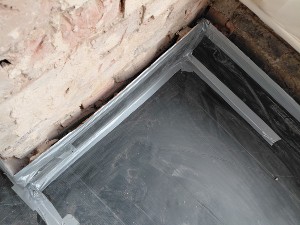 Damp-proof course treatment at Weybridge Surrey property