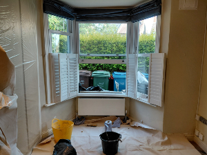 Rising damp Wimbledon before treatment