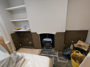 Rising damp Wimbledon after salt inhibitor render treatment